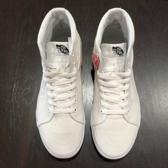 Vans Sk8-Hi Canvas True White - Picture 5 of 5